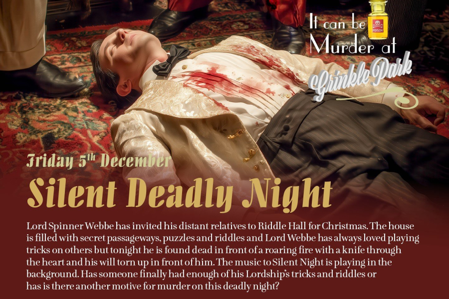 Silent Deadly Night Friday 5th December – Murder Mystery Ticket